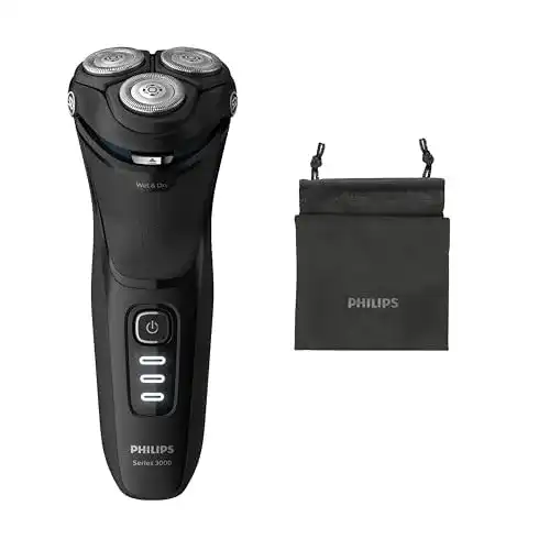 Philips S3233/52 Series 3000 Rotationsrasierer mit 27 Klingen