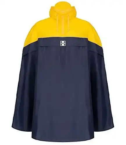 Hock Fahrrad Regenponcho mit Rucksackfalte und Reflektor