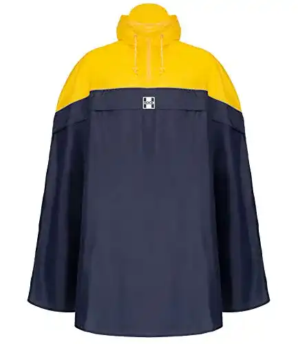 Hock Fahrrad Regenponcho mit Rucksackfalte und Reflektor