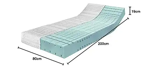 Kaltschaummatratze 80 x 200 cm von Ravensberger