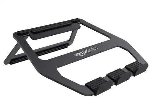 Faltbarer Laptop-Ständer aus Aluminium von Amazon Basics