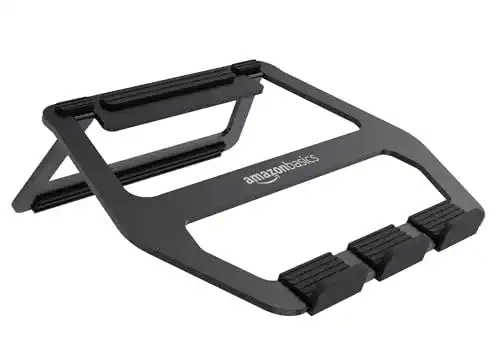 Faltbarer Laptop-Ständer aus Aluminium von Amazon Basics