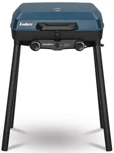 Balkon-Gasgrill Enders Camping Gasgrill Explorer II mit 2 Brennern