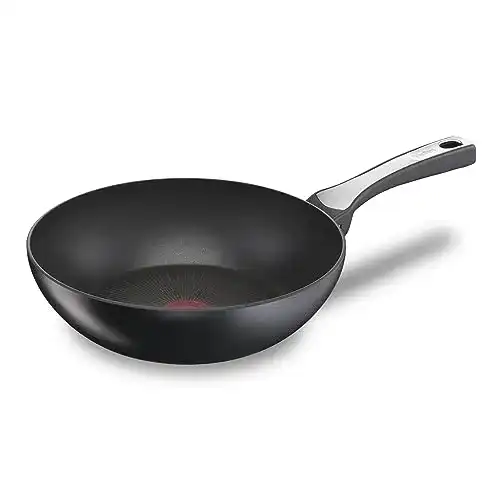 Tefal G25919 Unlimited On Wokpfanne, 28 cm, kratzfest und induktionsgeeignet