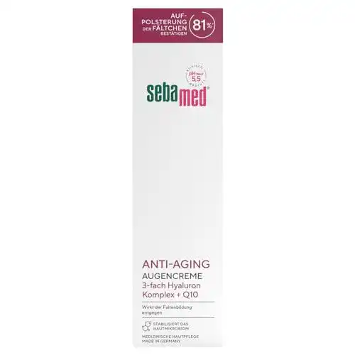 Sebamed Q10 Augencreme mit Hyaluronsäure und Phyto-Peptiden