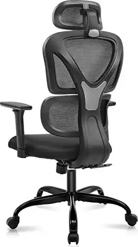 Bürostuhl für bis zu 150 kg von KERDOM mit ergonomischen Eigenschaften