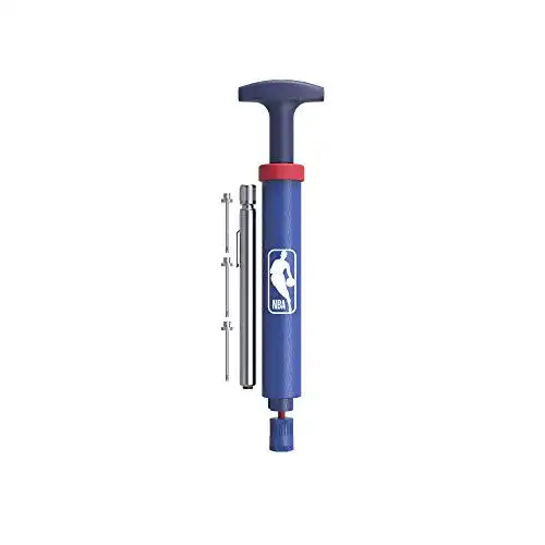 Ballpumpe Wilson Set NBA DRV Pump Kit mit Druckmesser