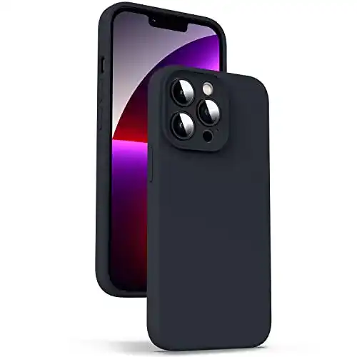 iPhone 13 Pro Hülle mit Kameraschutz von Supdeal aus Liquid Silikon