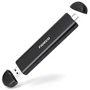 Fideco M.2 NVMe und SATA SSD Gehäuse mit USB 3.2