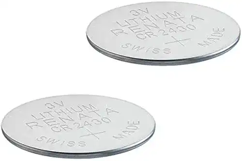 CR2430 Renata Lithium Knopfzelle 2 Stück 3V Batterien