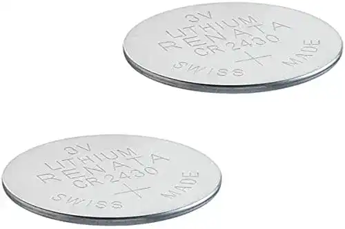 CR2430 Renata Lithium Knopfzelle 2 Stück 3V Batterien