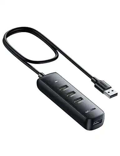 UGREEN USB Hub 3.0 mit 4 Ports und 1m Verlängerungskabel