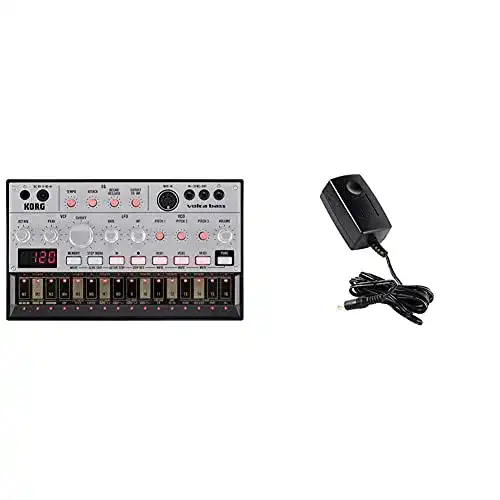 Drumcomputer Korg Volca-Bass Analog-Synthesizer in Schwarz