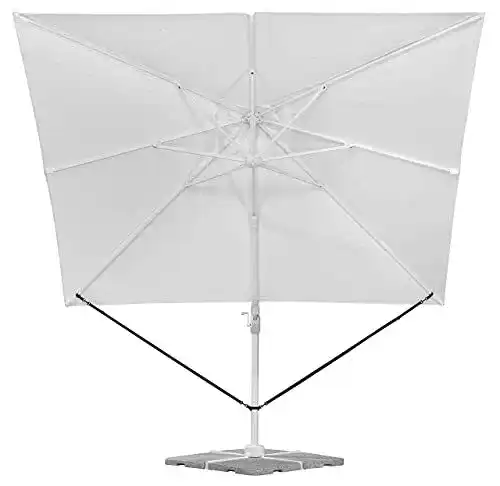 Windschutz für Ampelschirme von Schneider, Modell 313-00, Anthrazit