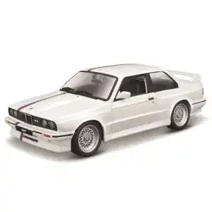 Modellauto Bburago BMW M3 E30 im Maßstab 1:24 mit beweglichen Türen