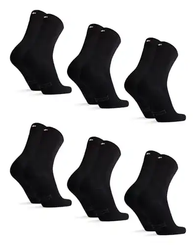 Danish Endurance Socken 6 Paar Baumwollsocken für EU Schuhgröße 39-42