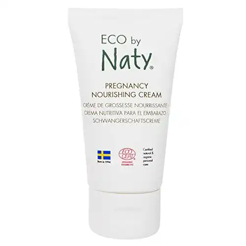 Schwangerschaftscreme Naty Eco Pflegecreme mit pflanzlichen Inhaltsstoffen