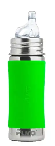 Pura Kiki Edelstahl Trinklernflasche für Kleinkinder 325 ml