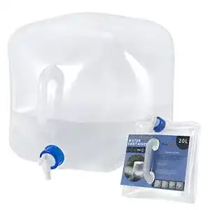 Wasserkanister mit Hahn von RISEPRO – Faltbarer Wasserbehälter