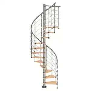 Wendeltreppe Dolle Spindeltreppe Oslo aus lackierter Buche mit 11 Stufen
