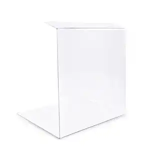 Spuckschutz Trofecto Trennwand aus PETG Acrylglas als Thekenaufsatz