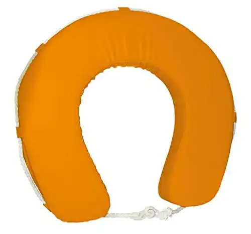 Rettungsring Nautilo Hufeisen PVC mit Reißverschluss