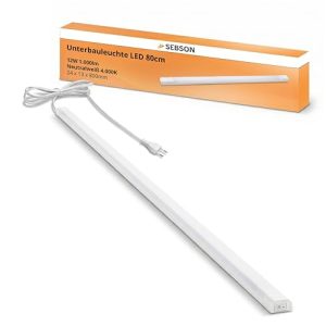 LED Unterbauleuchte Sebson 80cm Neutralweiß für Küche und Schrank