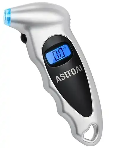 Digitaler Reifendruckprüfer von AstroAI mit LCD-Anzeige