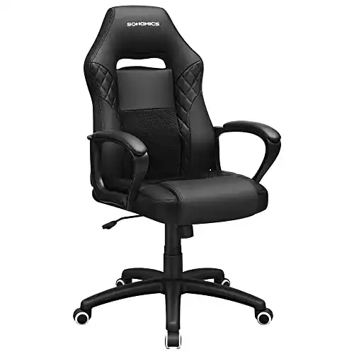 Bürostuhl SONGMICS Gamingstuhl bis 150 kg mit Wippfunktion