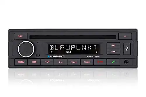 Blaupunkt Milano 200 BT Autoradio, Schwarz, 1-DIN