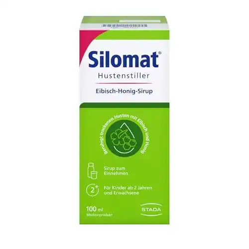 Silomat Eibisch und Honig Hustensirup gegen Reizhusten