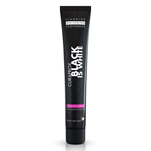 Curaprox Black is White Zahnpasta Zahnaufhellung und frischer Atem