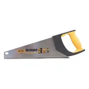 Ironside Handsäge 350 mm mit gehärtetem Sägeblatt und Komfort-Griff