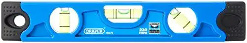 Draper 79579 Torpedo-Wasserwaage mit Magnetunterseite 230 mm