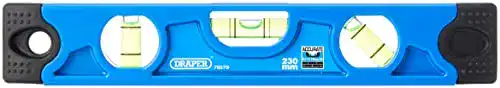 Draper 79579 Torpedo-Wasserwaage mit Magnetunterseite 230 mm