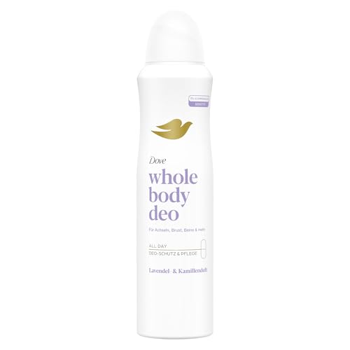 Dove Whole Body Deo Lavendel- & Kamillenduft Deospray ohne Aluminiumsalze