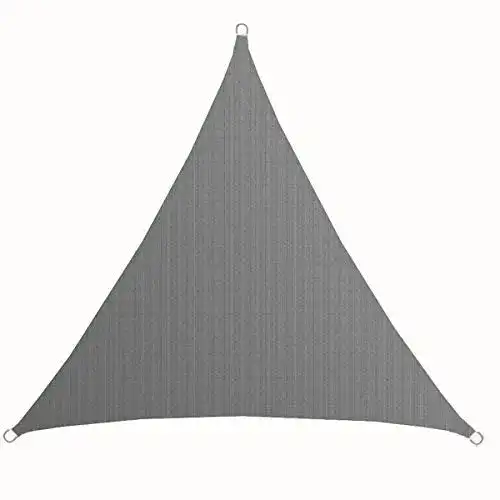 Sonnensegel Dreieck Amanka 5x5x5 Meter mit UV-Schutz und Wasserdurchlässigkeit