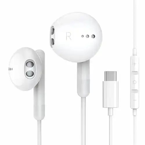 USB-C Kopfhörer für iPhone 17, Air 16, 15 Plus und weitere Geräte
