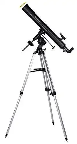Bresser Refraktor Teleskop Quasar EQ 80/900 mit Smartphone Adapter