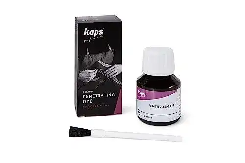 Kaps Lederfarbe Penetrating Dye für Glattleder, Genarbtes Leder und Kunstleder