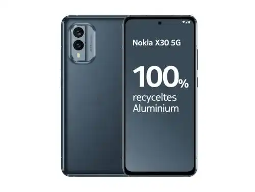 Nokia X30 5G Smartphone mit 6,43 Zoll AMOLED Display und 8 GB/256 GB
