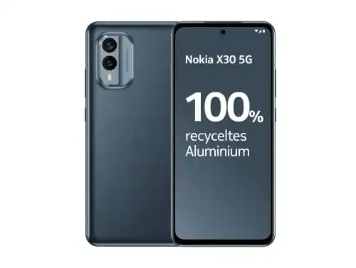 Nokia X30 5G Smartphone mit 6,43 Zoll AMOLED Display und 8 GB/256 GB