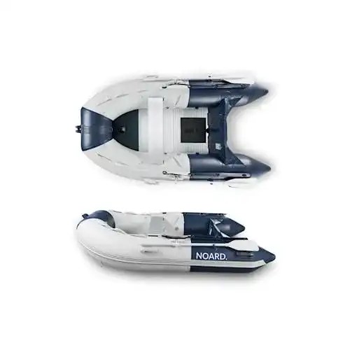 Schlauchboot Noard 230-470 cm mit Aluminiumboden in Blau/Grau