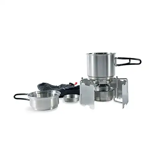 Spirituskocher Tatonka Unisex Brenner Set für Outdoor-Aktivitäten