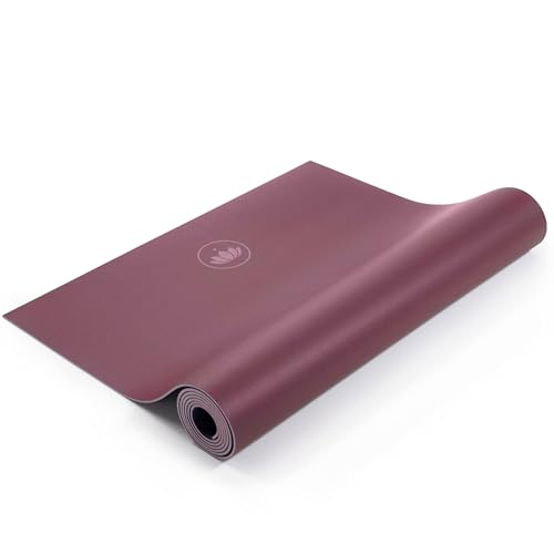 Yogamatte aus Naturkautschuk von Lotuscrafts Arise – rutschfest und pflegeleicht