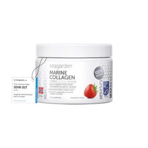 Marine-Collagen Seagarden Hydrolysiertes Meereskollagen Typ 1 mit Vitamin C