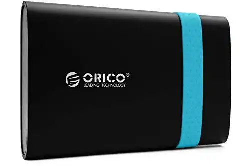 Externe Festplatte 500 GB Orico Tragbare HDD für PC und Laptop