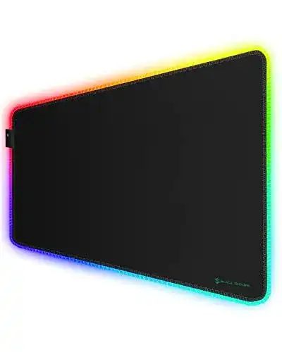 Gaming-Mauspad XXL Black Shark 900×400 mm mit RGB-Beleuchtung