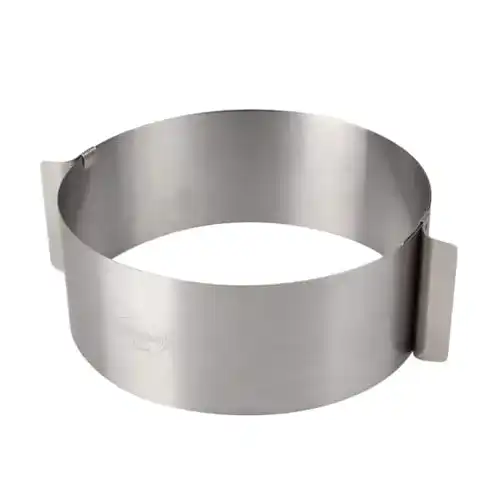 Tortenring Dr. Oetker 1919 mit verstellbarem Durchmesser 16-30 cm