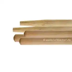 Besenstiele aus Kiefernholz, 5 Stück, 140 cm, stabil mit Konus